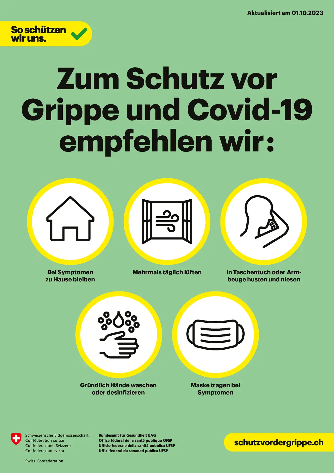 BAG - Schutz vor Grippe und Covid-19